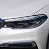 Car Glass HeadLamp Lens Caps Lampshade Shell For BMW 5 Series G30 G38 2018 2019 2020 Headlight Cover