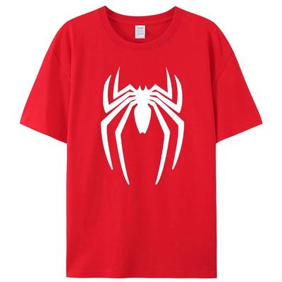T-shirt da Donna Spider Estiva Manica Corta Sportiva Cartone Animato Eroe Top Magliette Oversize Streetwear Magliette Casual Designer