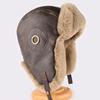 Russia Winter Faux fur Hat Unisex Windproof Warm Bomber Hats Outdoor Earflap Ski Cycling Hat