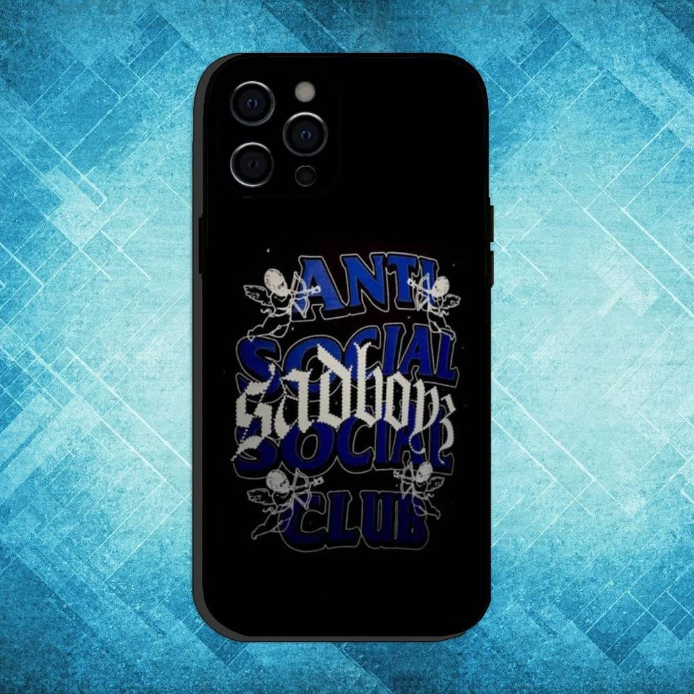 J-Junior H $AD BOYZ 4 LIFE Phone Case For iPhone17,16,15,14,13,12,11 Plus,Pro Max Soft Black Cover