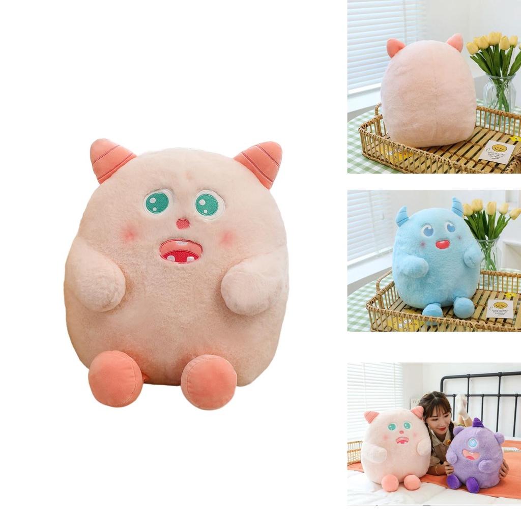 Cute Monster Plush Toy Pillow Soft And Fluffy Office Chair Cushion Gift Wholesale