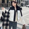New women's winter short cotton-padded clothes, cotton-padded clothes, fashionable design sense, loose and thickened warm jacket