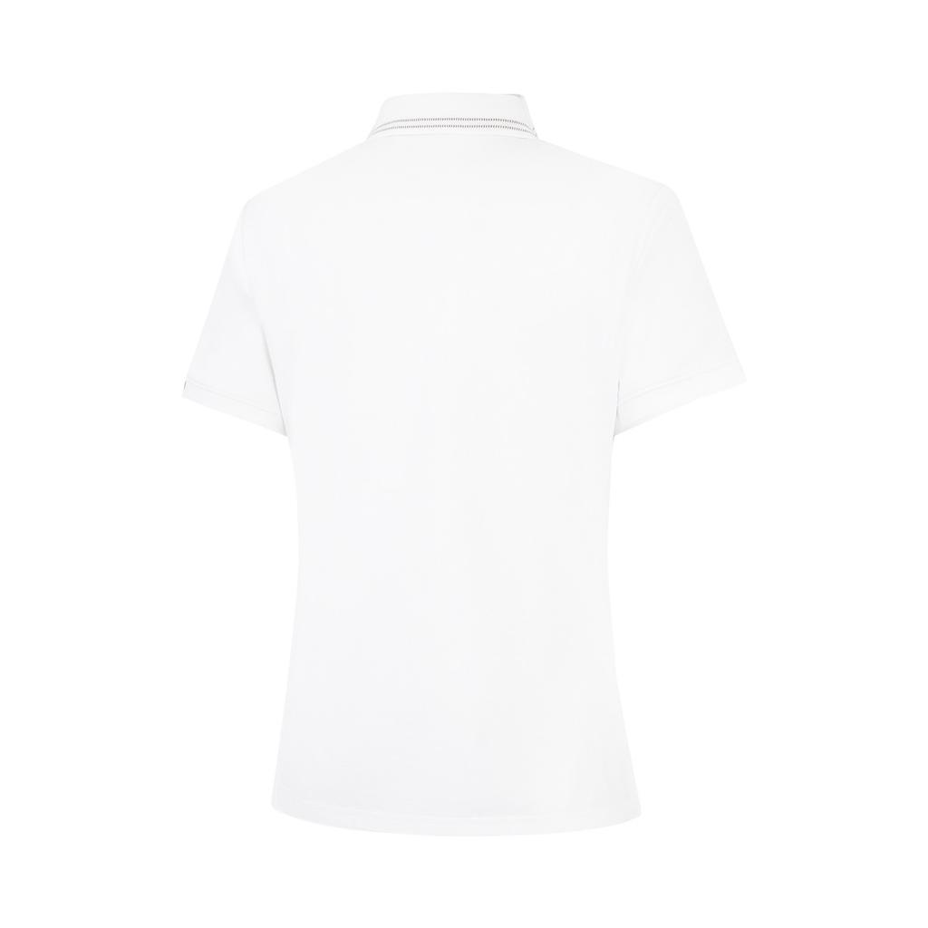 Li-Ning Fashionable Comfortable Breathable Polo Shirt Women tops White APLW478-1
