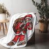 Tuniu Cute Santa Claus Blanket for Kids Boys Girls Gift Christmas Sofa Bed Room Decor