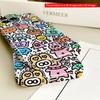 Colorful Doodle Cartoon Phone Case All Inclusive Film Hard Phone Case, Compatible with iPhone 18 Pro Max 17 16 15 14 13 12 11