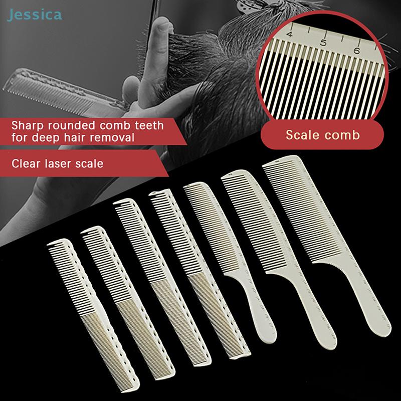 Professional Hairdressing Comb Heat-Resistant Anti-Static Combs with Measurement Marks for Salon/ Hair Cutting & Styling