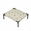 Raised Dog Cat Cot All-Season Elevated Pet Bed Breathable for Small Dogs, Corgis