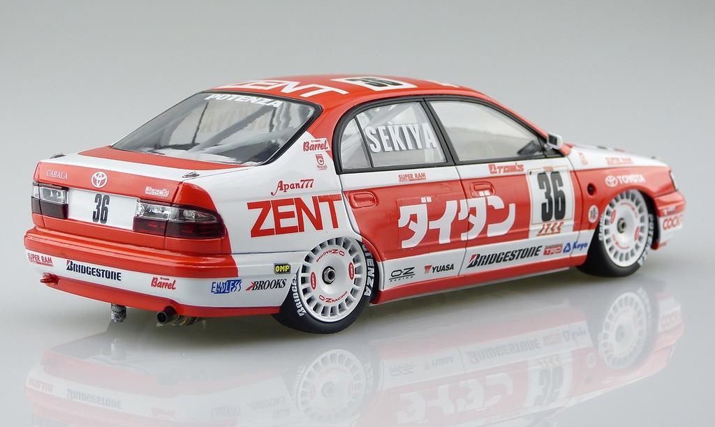 Aoshima Bunka Kyozai BEEMAX Series 17 Toyota Corona ST191 1994 JTCC Specification Plastic Model Kit Co., Ltd. 1/24 No.