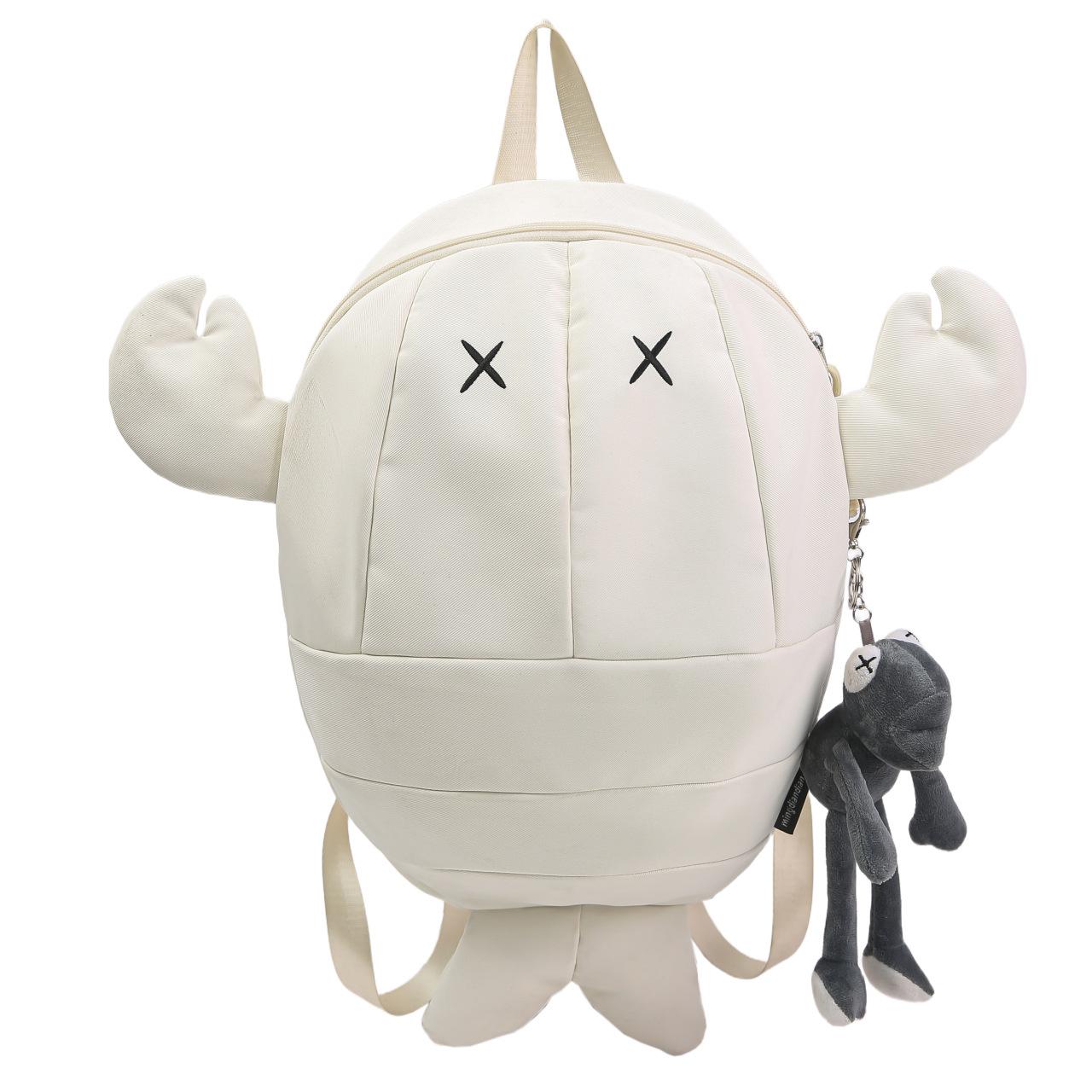 

Creative Lobster Backpack for Men and Women Large Capacity Without Pendants one size fits all белый
