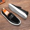 Luxury Men's Casual Slip-on Leather Shoes Men Classic British Style Penny Loafers Mens Outdoor Moccasins Driving Flats
