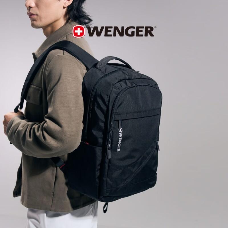 Wego 15.6 Inch Laptop Bag Commuter Backpack School Travel Bag Unisex Black