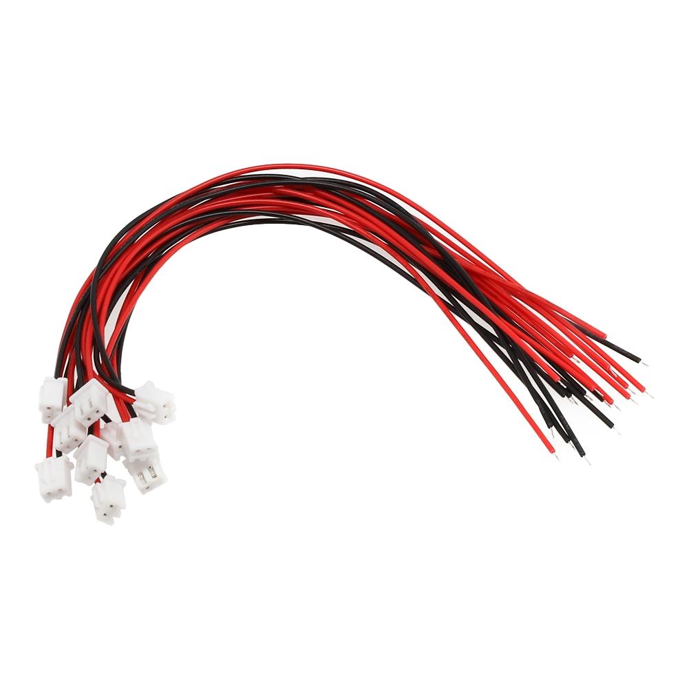 2-4 Pin Connector Plugs With Wire 10 Sets Of 24AWG