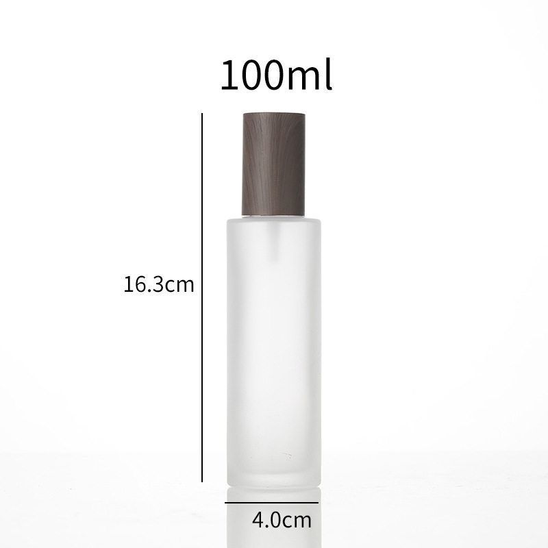 Frosted Wood Grain Cover Cream Bottle Cream Bottle Lotion Bottle Spray Bottle Storage Bottle Pump Bottle Storage Bottle Silk Screen Gilding