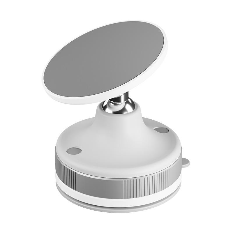 Universal Magnetic Car Phone Holder with Vacuum Suction for Dashboard and Navigation