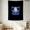 SHEeffield Wednesday Football Club Custom Name Wall Tapestry Aesthetic Wall Hanging Printed Fabric Blanket Decorative Tapestries for Bedroom Living Ro