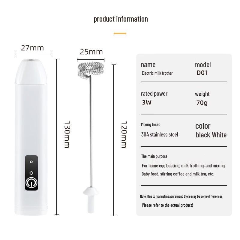 MDNG Handheld Electric Milk Frother