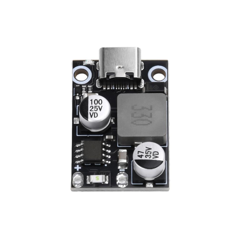 Type-C QC3.0 PD3.0 DC-DC Buck Converter Charging Step Down Module 30W/45W 8-30V 9V 12V 24V to Fast Quick Charger Circuit Board