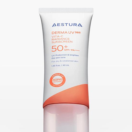 Aestura Derma UV 365 Vita-C Radiance Sunscreen SPF 50+ PA++++ 40ml