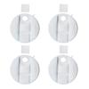 4 Pack Replacement Filters For Pet Fountain Unique Rectangle Double Filtration Double Filtration Replacement