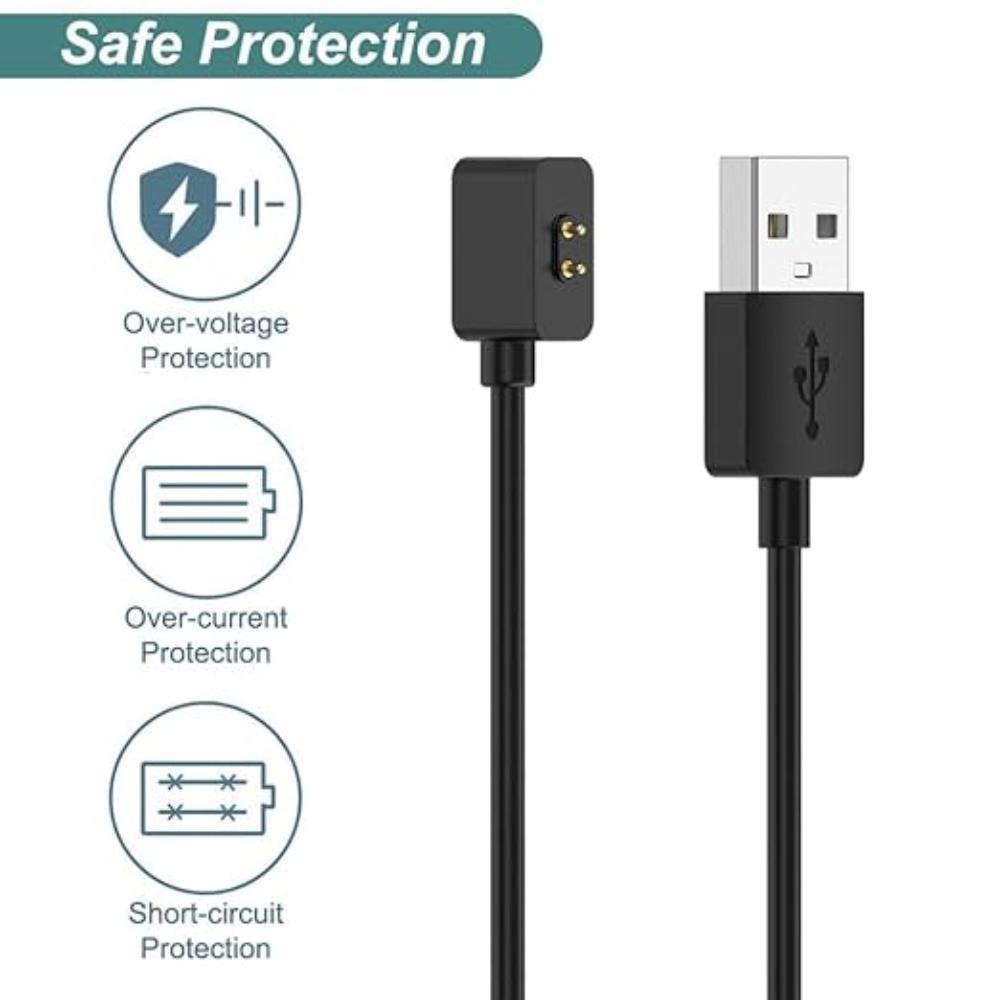Charger for Xiaomi Mi Band 8/8pro/9 Redmi Band 2 USB Smart Watch Replacemnet Charging Cable