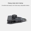 10 Pcs Tarp Clips Lock Grip Clamps Thumb Screw Tent Clip Tent Fasteners Clips Holder Pool Awning Cover Bungee Cord Clip