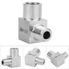 BSPP Female To Male Thrd Elbow Connector Pipe Fitting Adapter Quick Connector for   Oil