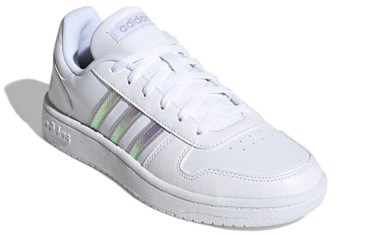 Adidas Wmns Hoops 2.0 'White Silver' FW3535