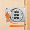 3Digit Combination Cabinet Lock Mechanical Password Lock for Drawer, Cabinet