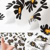 50X150cm Pastoral Daisy Floral Poplin Cotton Fabric DIY Children Costume Cloth Make Bedding Quilting Pillowcase Decoration Home
