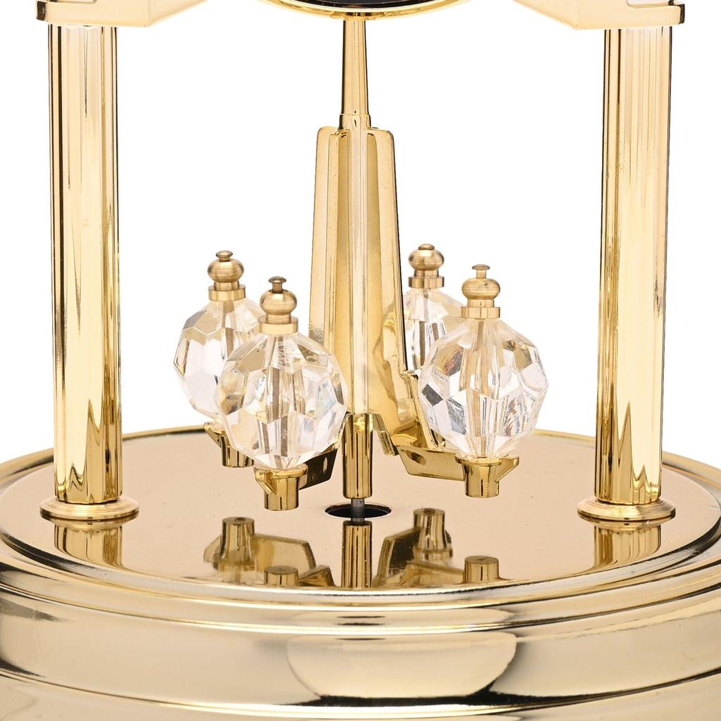 Orologio Anniversario Wm.Widdop con Pendolo Rotante - Oro