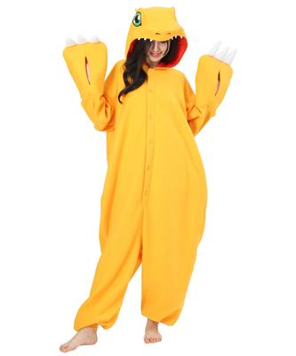 Character Fleece Kigurumi Digital Monster Agumon [SAZAC]