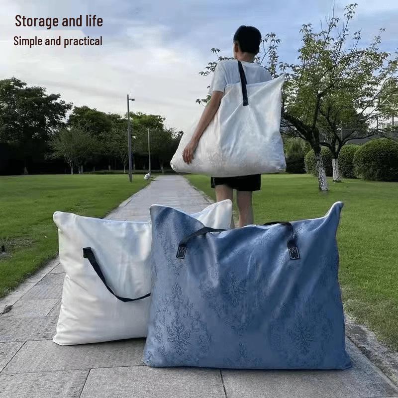 Extra-Large Thickened Quilt Storage Bag for Clothes and Dorms
