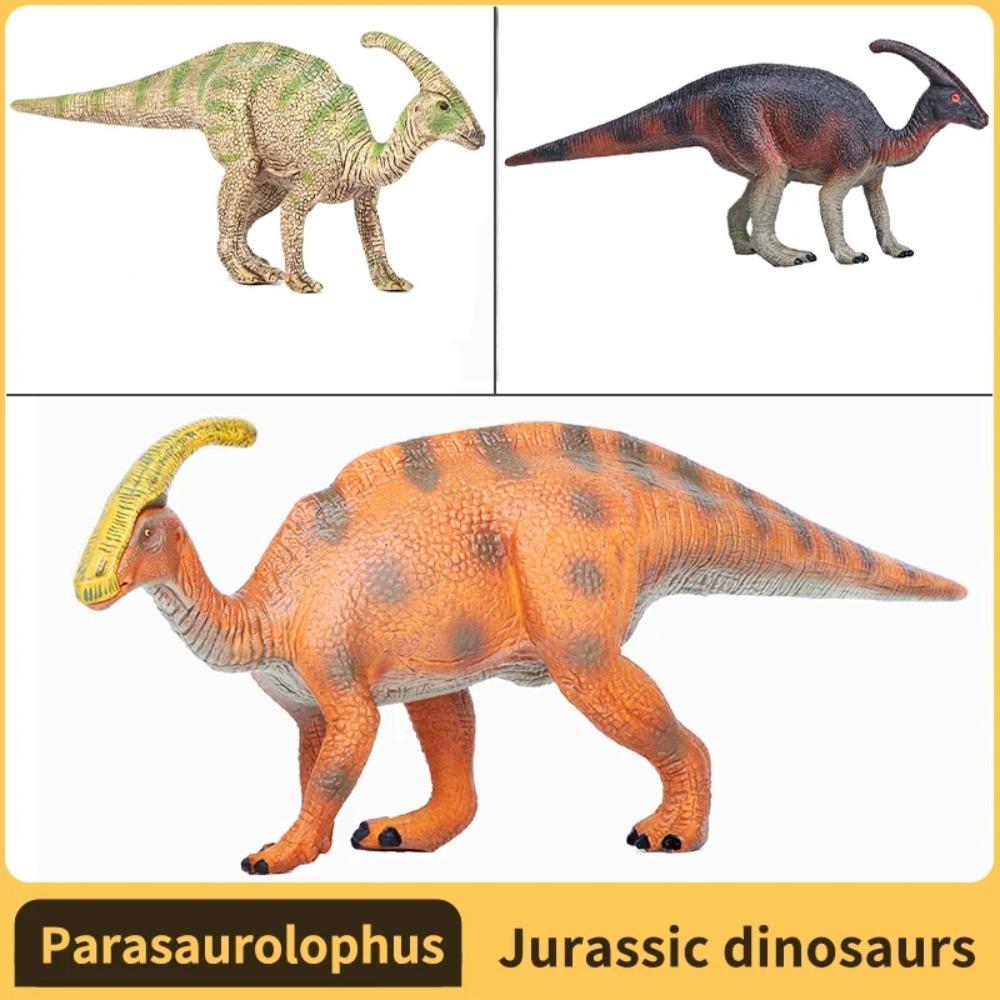 Zabawka Dinozaur Parasaurolophus z Jurajskiego Parku dla Dzieci, Figurka Akcji Dinozaura Parasaurolophus - Prezent Dinozaur dla Dzieci w Wieku 3-12 Lat