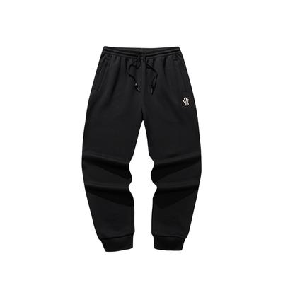 Kyrie Series Loose Straight Leg Comfortable Basketball Knit Sports Long Pants Unisex Bottoms Basic-Black 172611303-1
