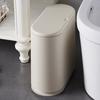 Mini Waste Bin Garbage Basket for Home Table Office Trash Can Container 4 Colors PICK - Grey