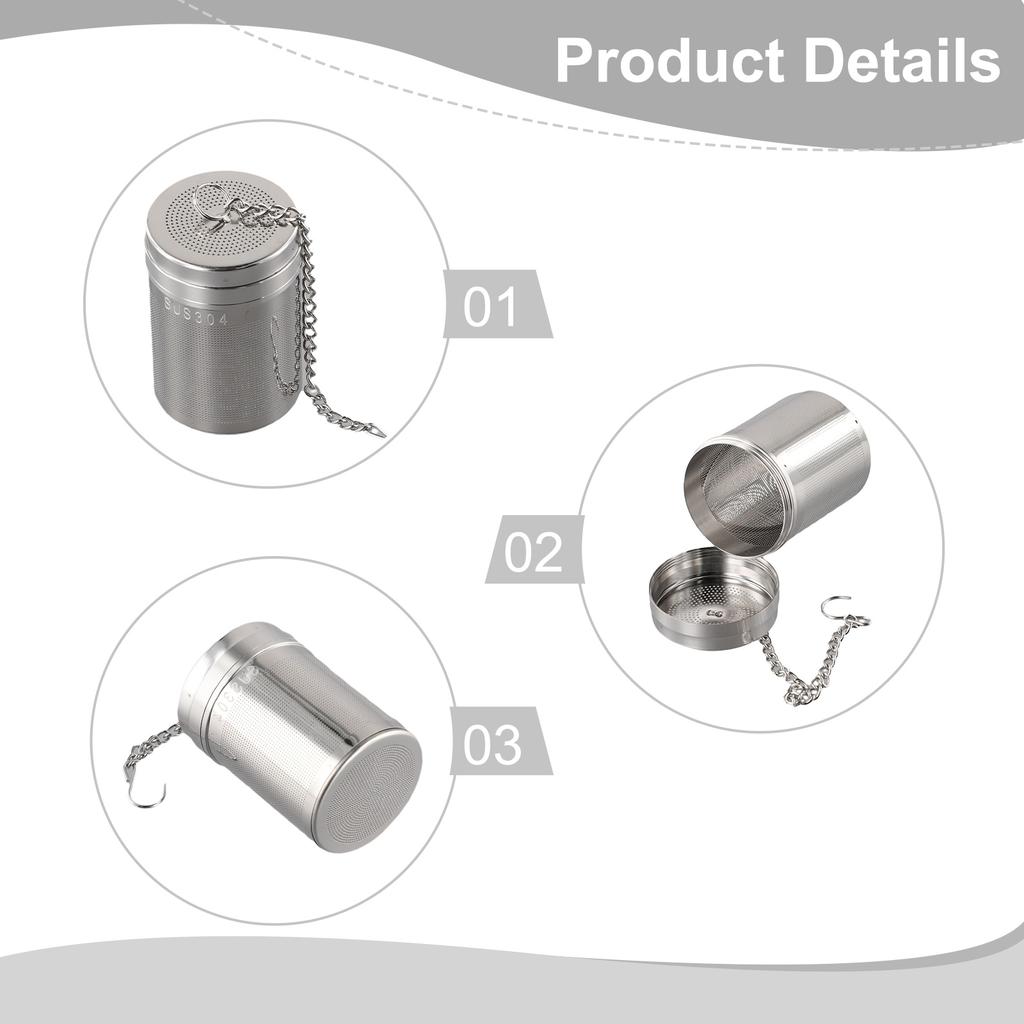 Home Tea Infuser Mesh Filter Parts Replacements Accessories Fine Holes Reusable Rust Resistant Strainer Teapot