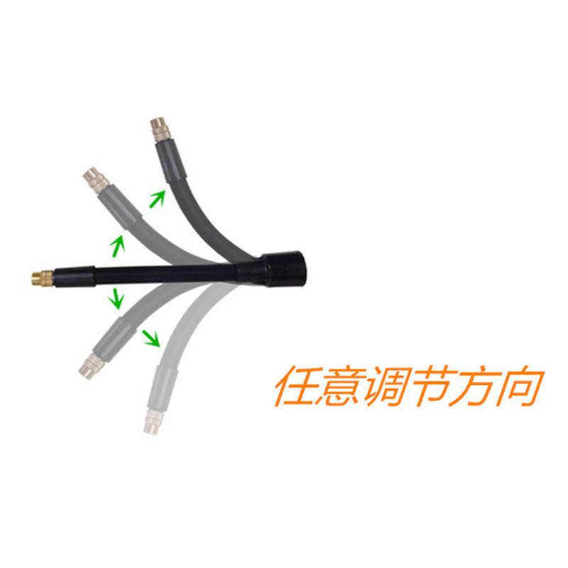 Adjustable Household Electric Spray Pot with Bendable Long Rod Nozzle