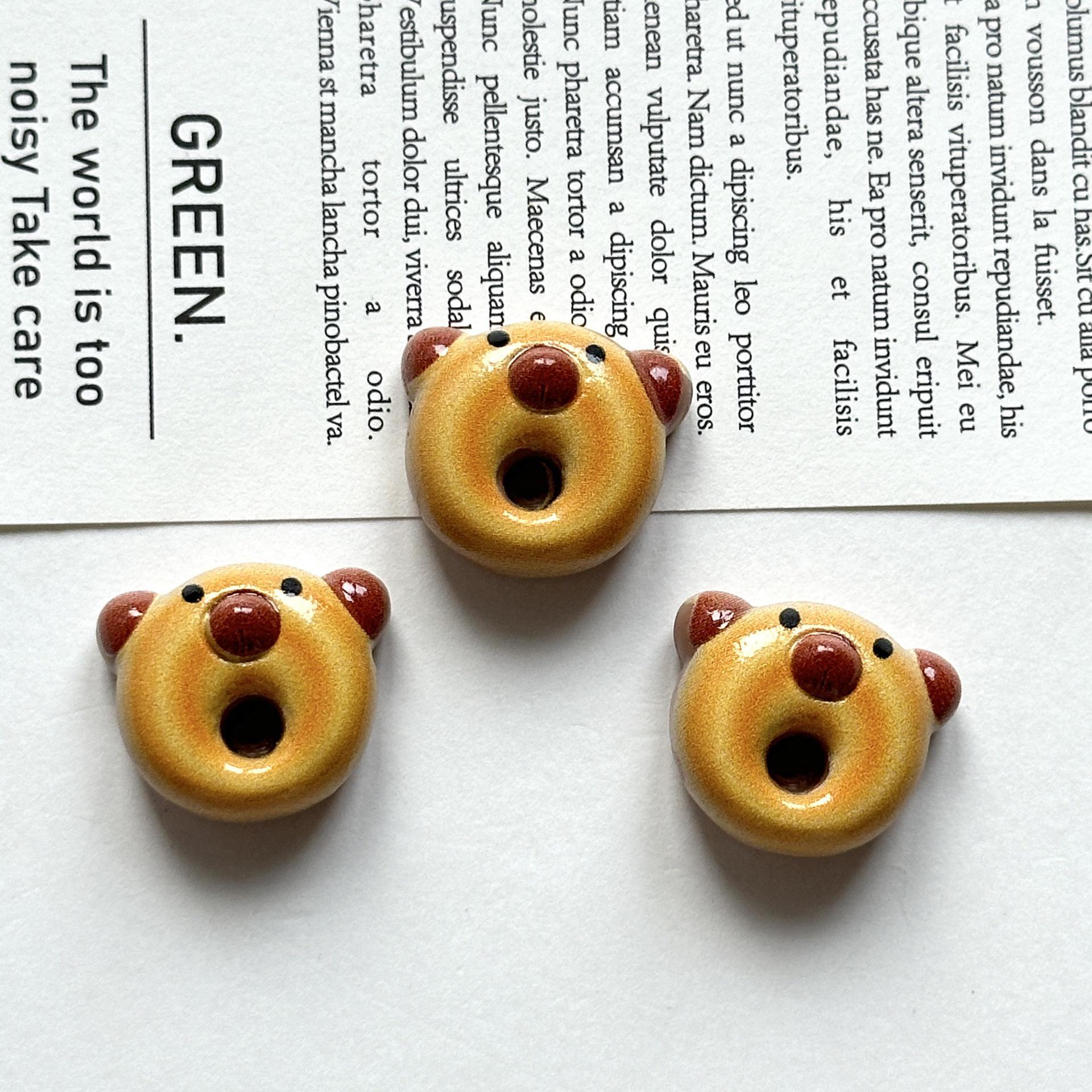 

Миниатюрная резиновая игрушка-еда: Пончик, торт, тост, кремовый клей DIY аксессуары для творчества