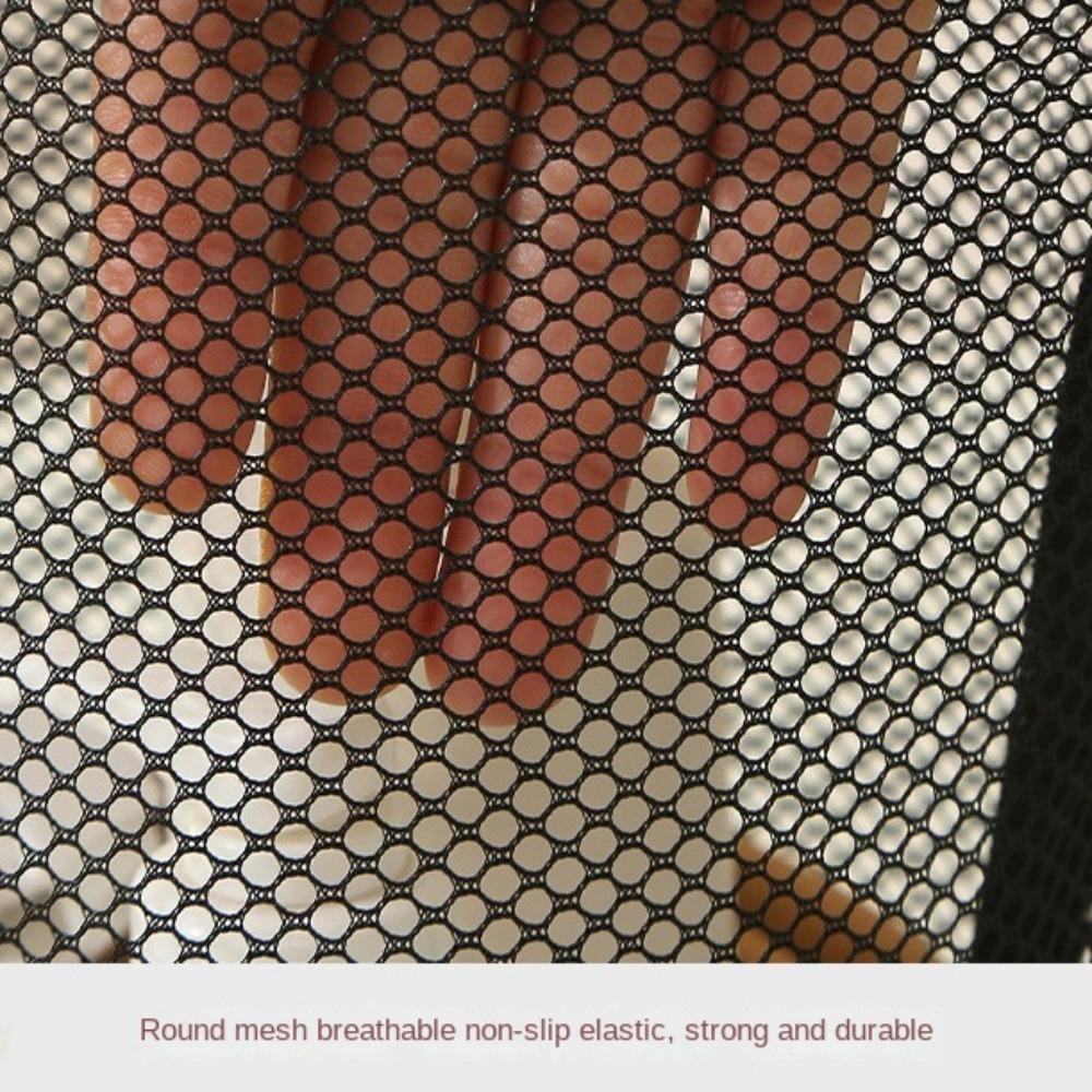 PVC Mesh Beach Bag Zipper Swimming Tote Bag Storage Bag Hollow Out Handbag  School