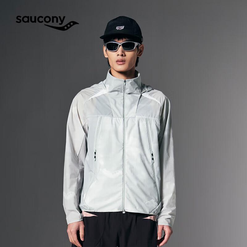 Saucony Men s Lightweight Hooded Sun Protection Jacket 2XL