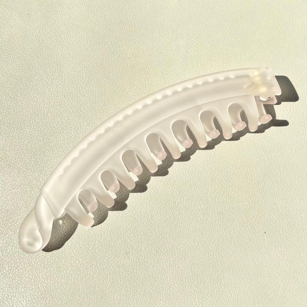 2025 New Style Large Vertical Banana Hair Clip for Thick Hair - High Ponytail Fixing Tool
