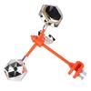 Solar Wind Powered Automatic Bird Repeller 360° Rotation Outdoor Garden Farm Yard Deterrent with Reflective Sound Scare Features