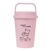Maebata Winnie the Pooh Tumbler with Keeps Hot and Insulated Thermostainless 52820 Handle, Cold, Steel, Pink, 350ml, Disney, D-WP33