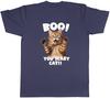 Boo Ginger Cat Mens TShirt You Scary Cat Tee Gift