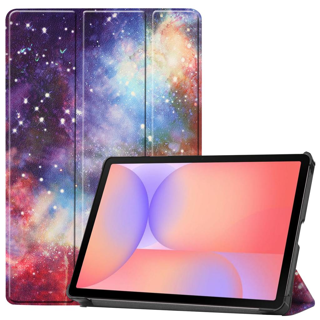 Etui na Samsung Galaxy Tab S10 Lite Wzór Nadruk Skórzany Stojak Pokrowiec na Tablet