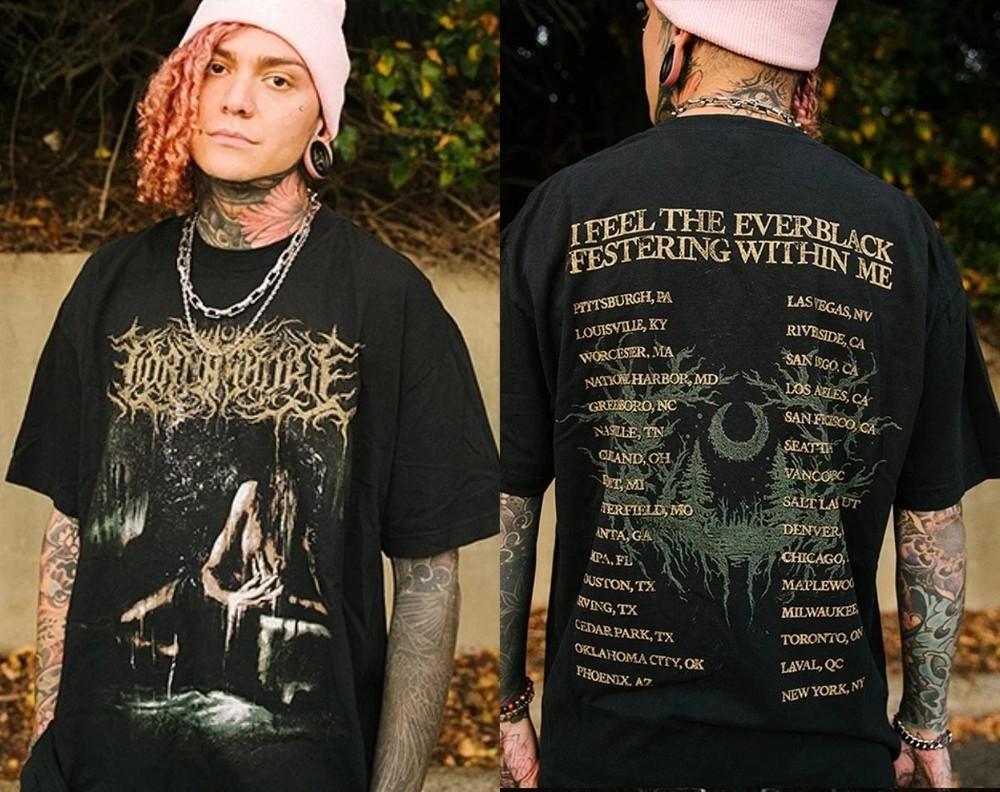 

Lorna Shore Североамериканский тур 2025 Мерч Футболка Переиздание S-4XL 2XL