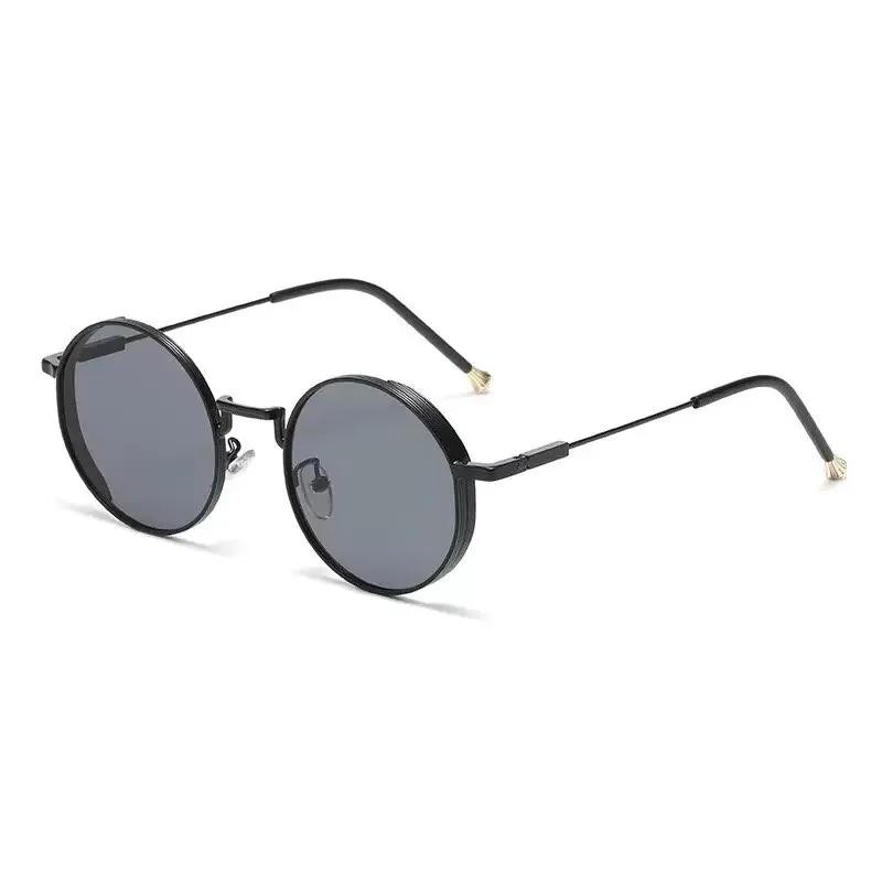 Mens Fashion Retro Round SpectacleFrame Myopia Glasses Neutral Fashion Luxury Myopia SunshadeGlasses Outdoor Classic Driving Glasses