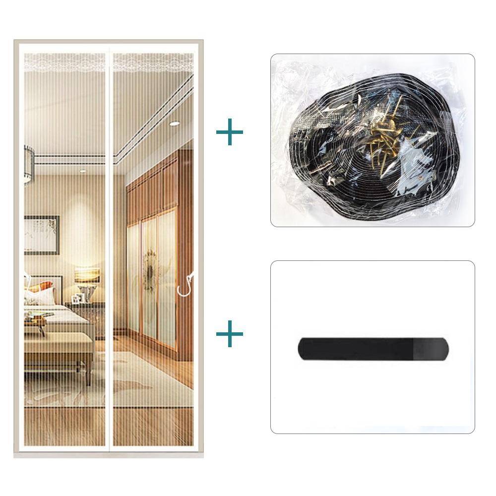 

39 дюймов. x 83 дюйма. Белая магнитная москитная сетка с усиленными магнитами и сеткой ромбовидной формы United States