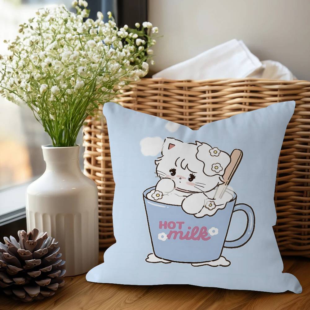M-Mikko Cute Cushion Cover 30x50 Polyester Sofa Cushions Decorative Throw Pillows Home Decoration Pillowcover