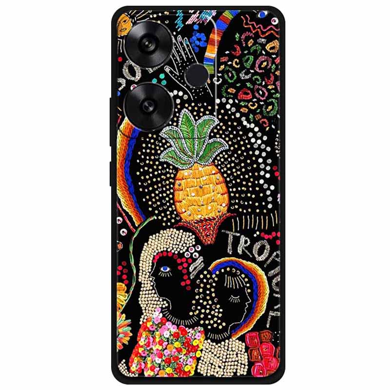 For Xiaomi Poco F6 5G/Redmi Turbo 3 5G Case Pattern Printing Soft TPU Cell Phone Cover